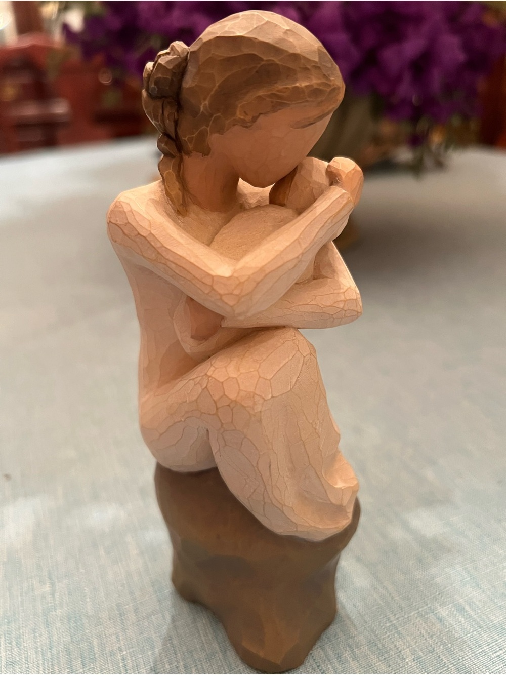 Willow Tree “Guardian” mother holding child figurine signed Lordi 2008 - Picture 2 of 10